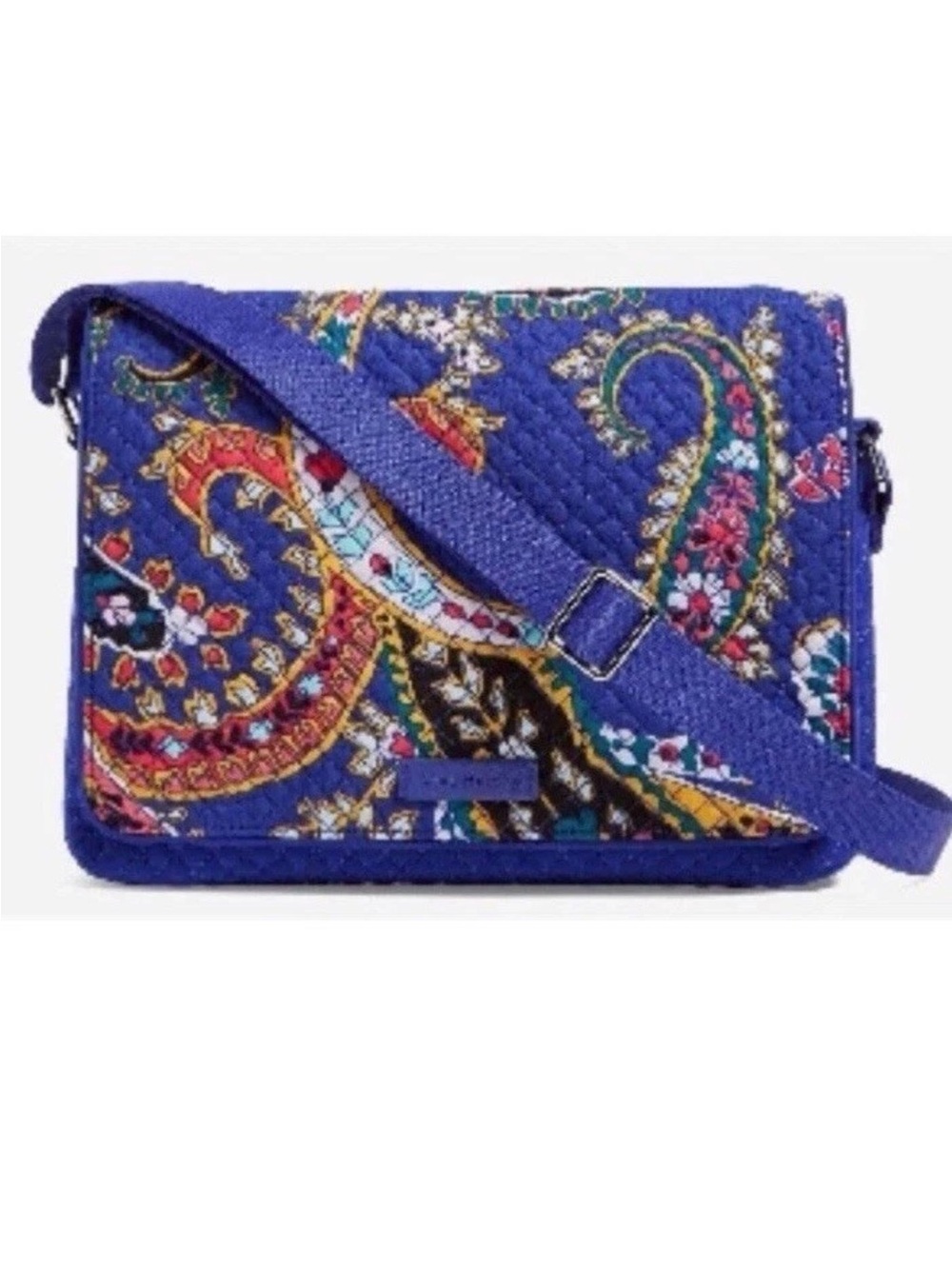 Vera Bradley Iconic Turnabout Crossbody bag Romantic Paisley Quilted Messenger